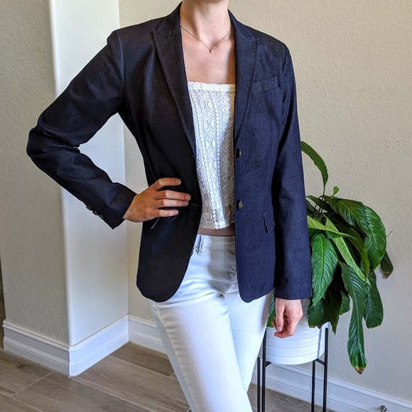 dark jeans blazer